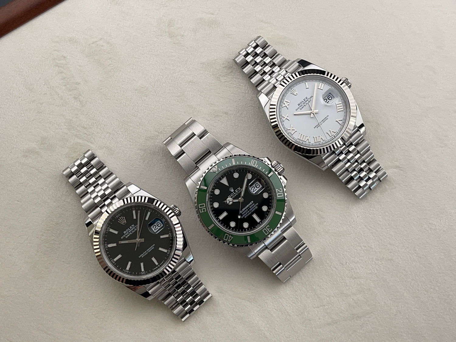 Uhren von Rolex, sofort verfügbar.