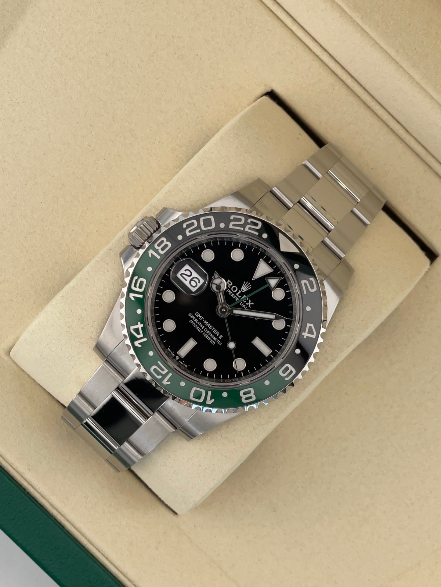 Rolex GMT-Master II "Sprite"- 40mm - 126720VTNR
