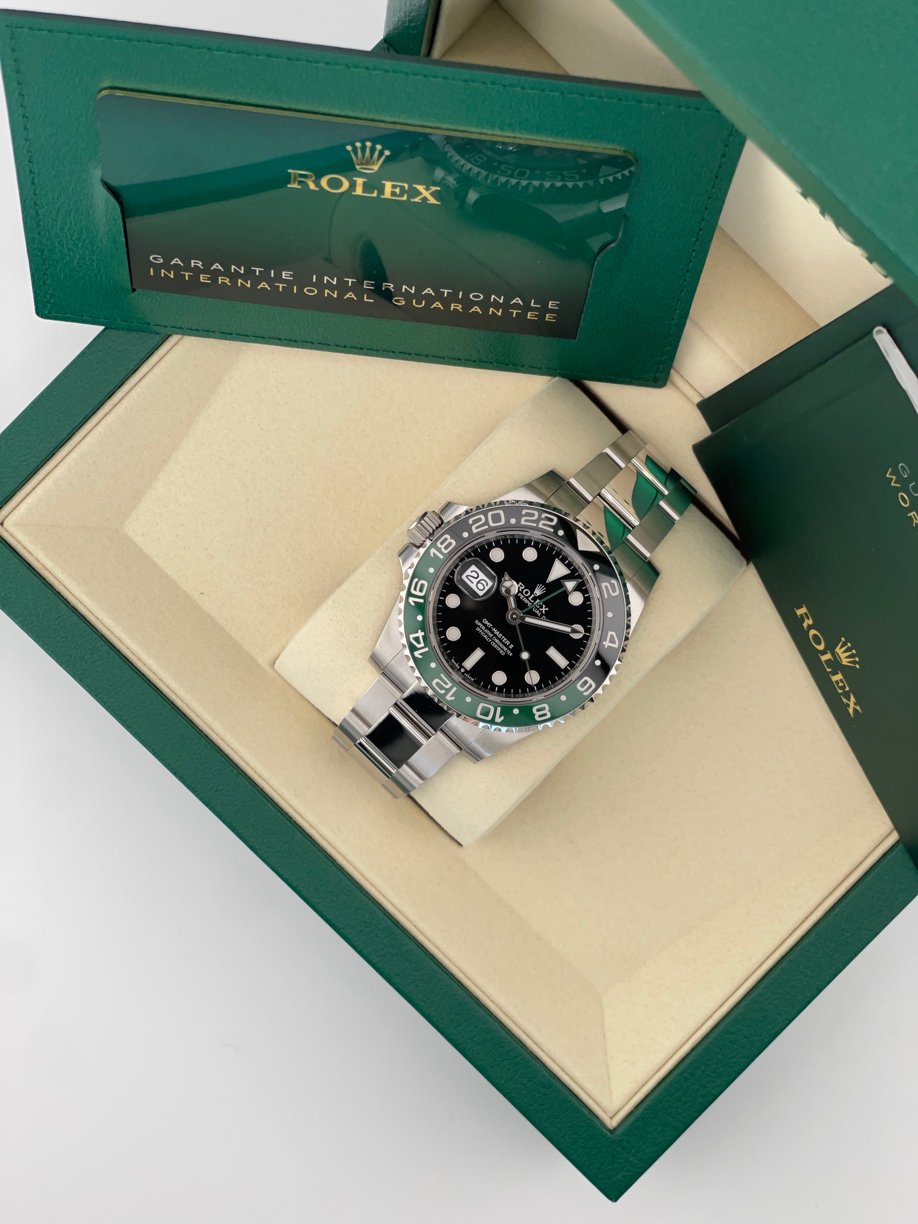 Rolex GMT-Master II 126720VTNR mit Box und Papiere